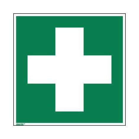 Hinweisschild 20 x 20 cm (B x H) E003 Erste Hilfe Hart-PVC