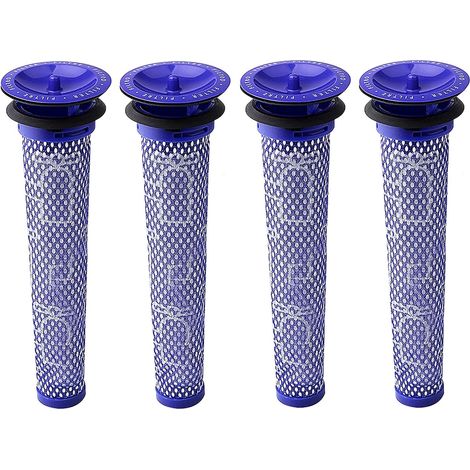 Filtre Lot de 4 Pre-Moteur Filtre Lavables pour Dyson V6 V7 V8 DC58 DC59 DC61 DC62 DC74, Remplacement pour DY-965661-0 (1/5)