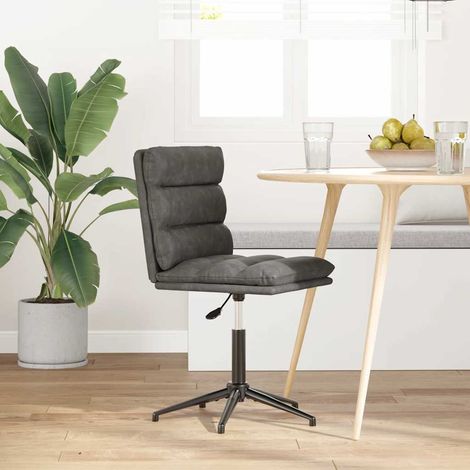 Chaise de salle à manger,Chaise de cuisine Noir Similicuir CFW96030 (1/5)