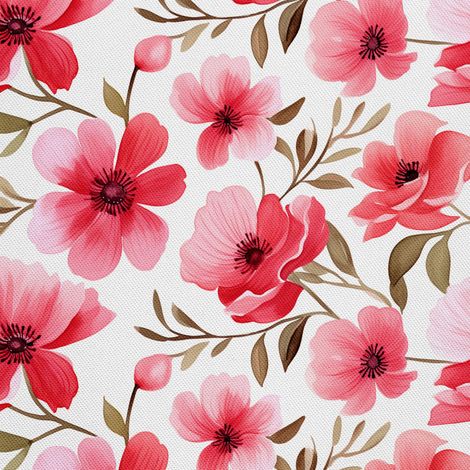 Tela decorativa para exteriores Oxford - Estampado floral - DX2135 (1/5)