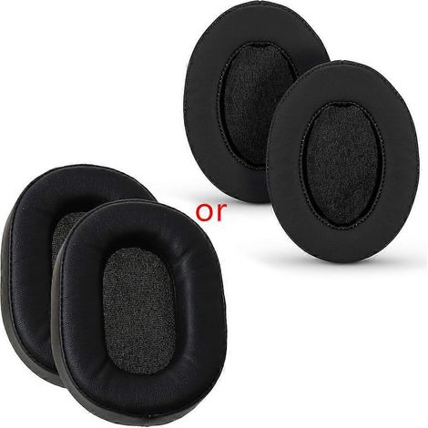 Paar Schaumstoff-Ohrpolster, gepolsterte Leder-Ohrpolster für ATH-MSR7 M50X M20 M40 M40X SX1 (1/5)