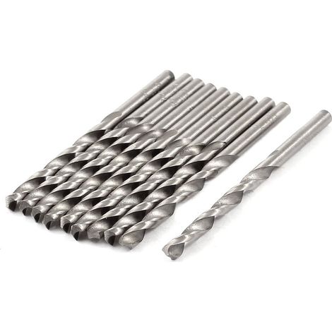 Metall Marmor Bohren Schnellarbeitsstahl 4,3mm Durchmesser Spiralbohrer 10 Pièces (8b5426cd111106a29