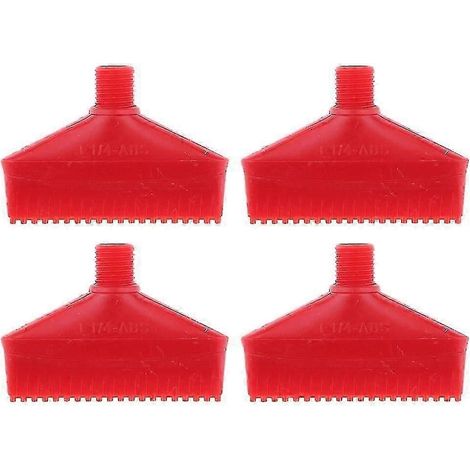 1/4" Thread size, Flat Wind Jet Air Blowing Nozzle Spray Red 70mm x4 hr (1/5)