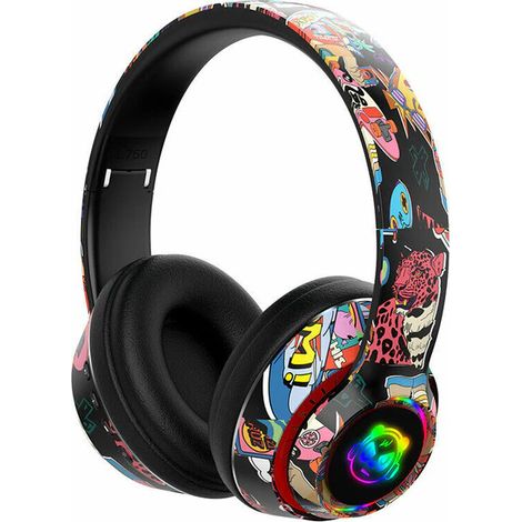Écouteurs sans fil Bluetooth Casque Circum-aural Stéréo à Réduction de Bruit (1/5)