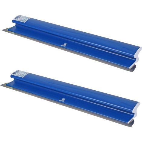 Semin – Lame à enduire 80 cm – Lot de 2 – Épaisseur 0.3 mm – Application simplifiée pour lissage sans bavures (1/4)