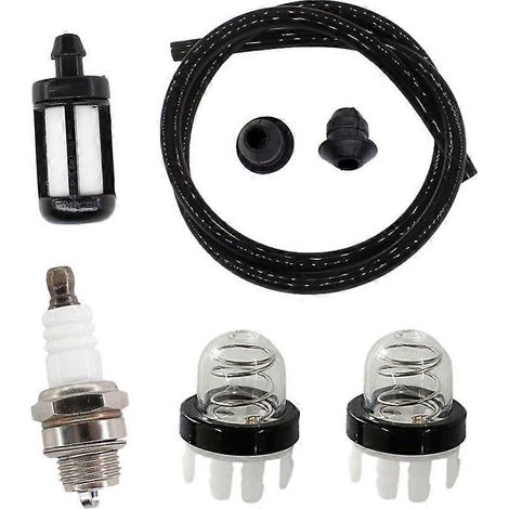 Kit poire d'amorçage, conduite de carburant et bougie d'allumage pour souffleur dorsal STIHL TS410 TS420 BR600 TS700 TS800 0000 350 6202 (1/5)