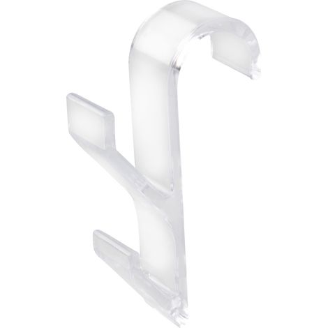 Hanstik Heizkörperaufhänger 20x105mm transparent (2 Stück) (1/2)