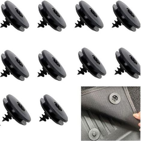 Pair Clips universels pour tapis de sol de voiture, clips de support de tapis, boucle de tapis de voiture, clip de tapis universel, support de tapis automobile pour tapis de sol de voiture antid (1/5)