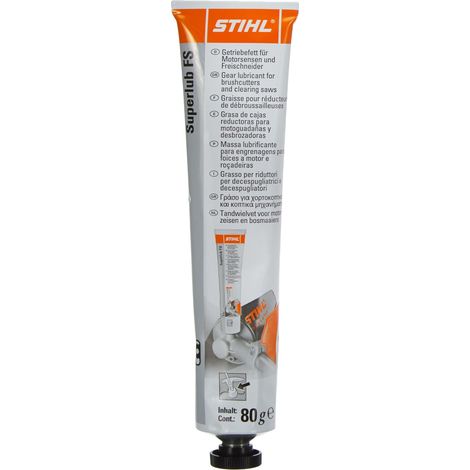 Grasso di alta qualita' per ingranaggi STIHL SUPERLUB FS in vari formati tubetto 80 g