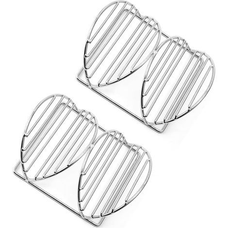 Lot de 2 Supports à tacos, Acier inoxydable 304, Lavable lave-vaisselle, Pour cuisine