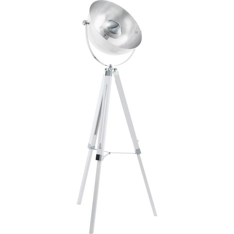 lampadaire tripode, lampadaire vintage à 1 flamme, lampadaire (1/4)