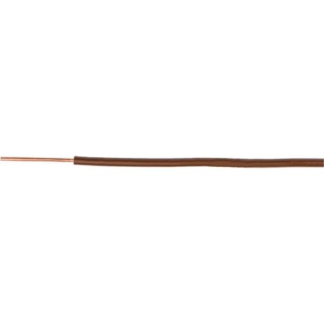 Installationskabel H07V-U (DY) 2,5 braun /100m/