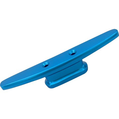 6-inch eyelet aluminum tether bolt, ram's horn bolt, mooring post, rope bolt, rope seat, marine and yacht hardware accessories - blue - 2 (1/4)