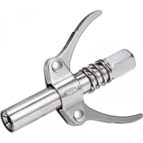 Bardusch-1PC Embout Pompe a Graisse, Coupleur Rapide pour Pistolet à Graisse,10 000 psi, Embout de Préhension pour Graisseurs Coniques et tous Types de Presses de Graisse (1/4)