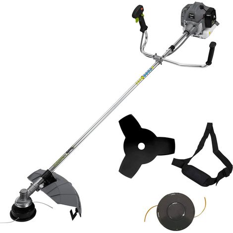 Debroussailleuse thermique 52 Cm3 Moteur 2T 2CV + Lame 3 dents + Bobine de fil + Sangle de portée ITOOLS (1/5)