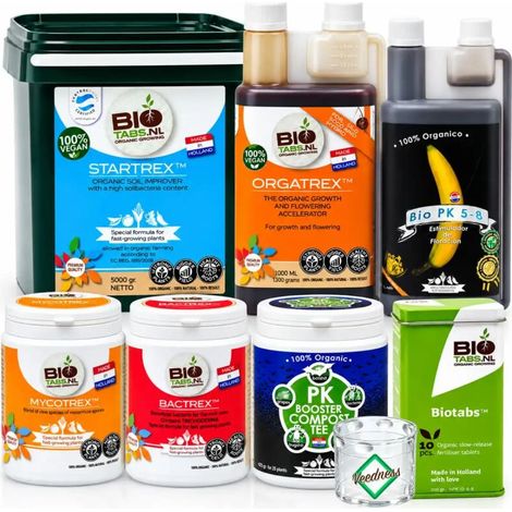 BioTabs 7-Teiliges Dünger Set XL – Organischer Dünger Komplettset (1/5)