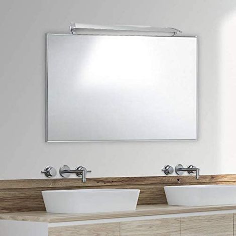 Applique led orientabile per specchio 9 watt lampada da parete tripla colorazione 6500k 3000k 4000k (1/4)