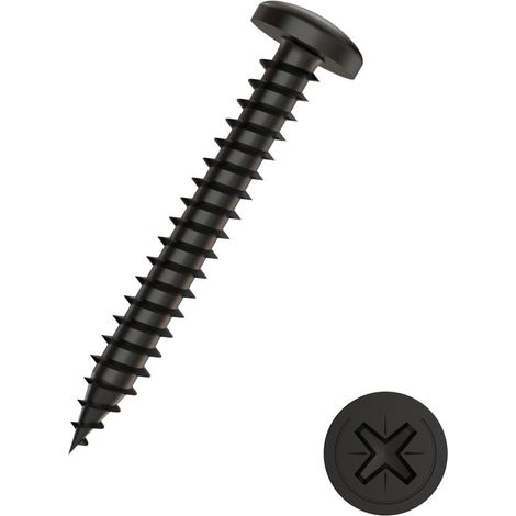 Connex Blechschrauben 3,5 x 9 mm PH 2 - 40 Stück Blechschrauben