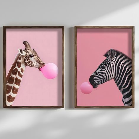 Quadro da parete in MDF con cornice Painting Multicolore (1/3)