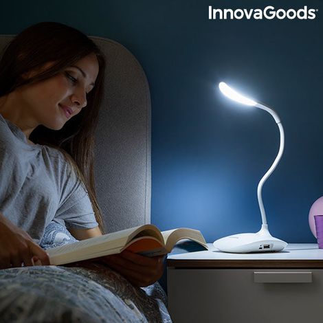 Lámpara de mesa - Innovagoods - LUM2GO - Recargable - Táctil - 3 niveles de intensidad (1/5)