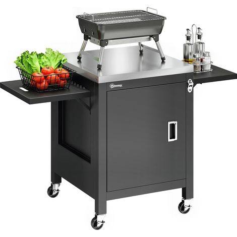 Jardin serving chariot/barbecue trolley, aménagement fonctionnel (1/5)