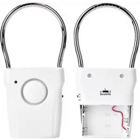 Alarme antivol pour poignée de porte tactile, alarme antivol vibrante pour fenêtre, alarme de sécurité pour porte d'entrée, alarme antivol pour porte (1/4)
