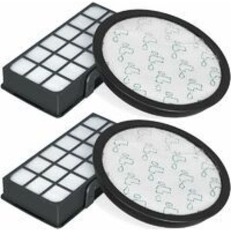 2er-Pack HEPA-Filter für Rowenta Silence Force Cyclonic 4AAAA RO7647EA RO7663EA RO7676EA RO7681EA (Modell RO76xx) Staubsauger, Ersatzfilterzubehör ZR903701 (1/5)