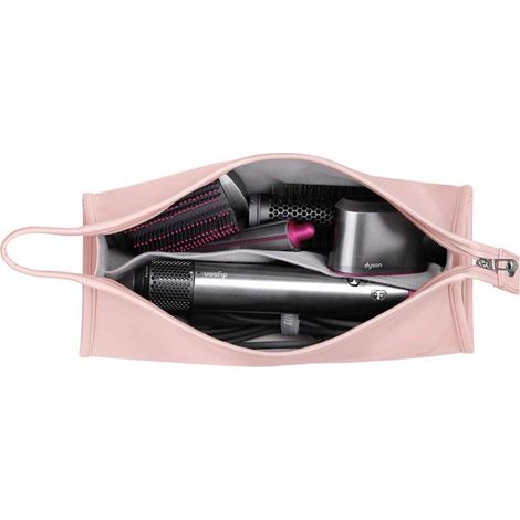 Sac de rangement de voyage compatible avec Dyson Airwrap Styler, Shark Flexstyle Air Styling & Drying System, étui de transport portable organisateur pour Airwrap Styler et accessoires, rose, 1 (1/4)