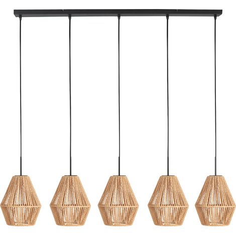 Mexlite - suspension - HaloSwap - naturel noir - coton - grande
