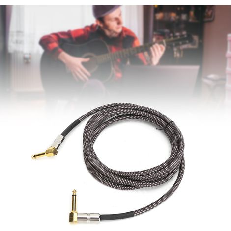 Câble Audio Guitare JORINDO 6.35mm 1/4 Pouce - Ligne de Connexion Instrument 3 mètres JD6215 (1/5)