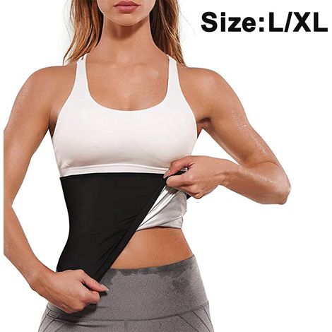 Cinturón reductor, iones de plata, compresión abdominal, soporte lumbar, sauna deportiva para hombres y mujeres (1/5)