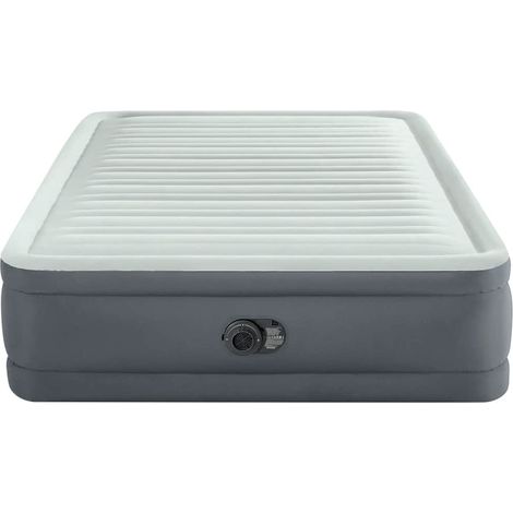 Colchón hinchable de 203x152x46 cm con bomba eléctrica integrada Intex 64906ND