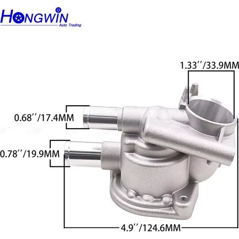 Passend für Hondas neues Thermostatgehäuse mit Wasserauslassabdeckung 9320-P2A-000 19311-P2A-000 (1/4)