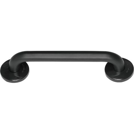 MEDICLINICS BR2300B MEDINOX Barra Recta Negra 390 mm - ref: BR2300B (1/2)