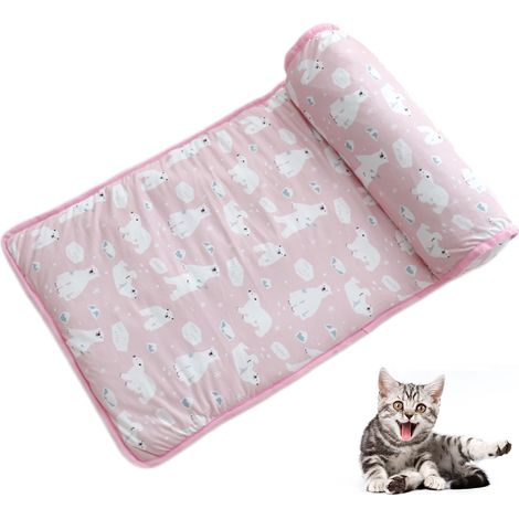 1 Tapis rafraîchissant, technologie gel activé par pression, imperméable et résistant, pour chien et chat, été et voyage (1/5)