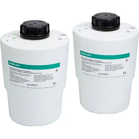 Grünbeck Solución mineral exaliQ safe+ 2 x 3 litros botella, 114033