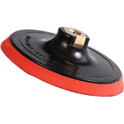 Plaque de support polisseuse interface hexagonale adhésive ABS 125mm disque abrasif pour voiture M10 (1/4)