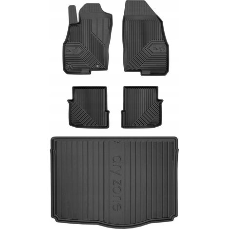 SET 77 Alfombrillas y alfombrilla Fiat Punto EVO Hatchback 2009-2012 3d. (1/5)