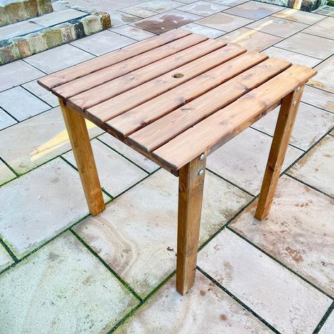 Charles Taylor Solid Wood Bistro Table (1/2)
