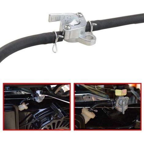 Rubinetto carburante universale, interruttore benzina, valvola carburante, rubinetto benzina per generatore, serbatoi carburante per motori a benzina (1/3)