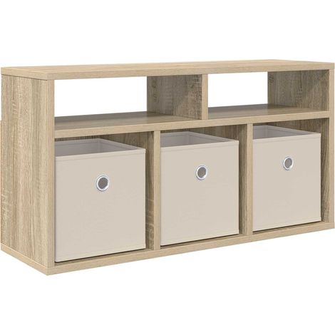 vidaXL Lowboard con cassetto Rovere Sonoma 72 x 22,5 x 38 cm