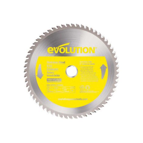 Evolution Tischsägeblatt 230 mm 60 Zähne Edelstahl