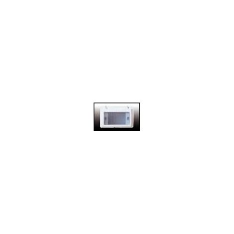 Finestra di ispezione grigia a 3 moduli IP55 M-L 3407