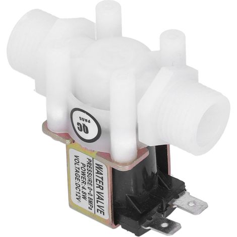 Électrovanne G1/2 normalement fermée DC12V pour contrôleur d'entrée d'eau de fontaine à boire (1/5)
