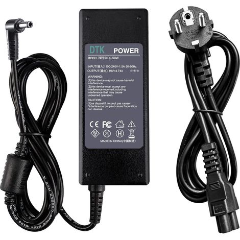 Chargeur 19V 4,74A 90W Alimentation Ordinateur Portable pour ASUS Charger Micro AC Adaptateur Adapter Connecteur:5.5 x 2.5mm (1/5)