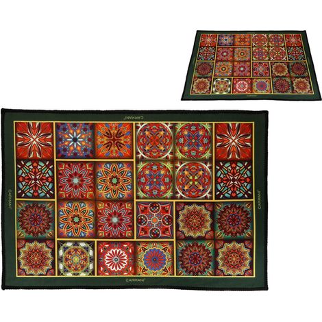 Tappeto da comodino Carmani, 60x40 cm - Motivo marocchino (1/2)