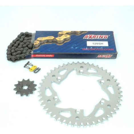 Ketten-Axring-Set für Motorrad Kawasaki 125 KX 1985 12x47 Teilung (1/4)
