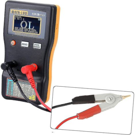 Testeur de condensateurs Otwoo Mesr-100 ESR : mesure professionnelle de la résistance interne des condensateurs, de la capacité et des circuits. (1/5)