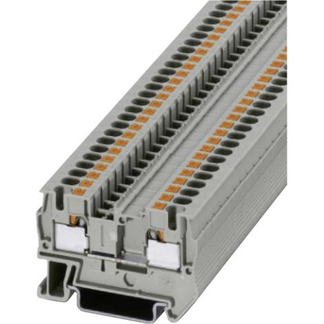 Phoenix Contact 3211757 Durchgangsklemme 6.2 mm Schnellanschluss Grau 1 St.