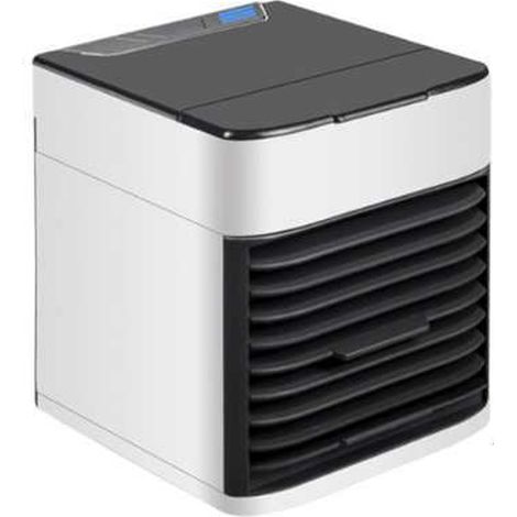 Mini climatiseur portable USB, mini ventilateur, humidificateur, idéal pour la maison, le dortoir ou le bureau. (1/5)